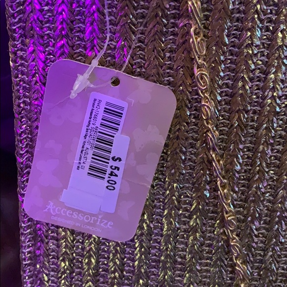 Gold clutch new with tags - Picture 2 of 6